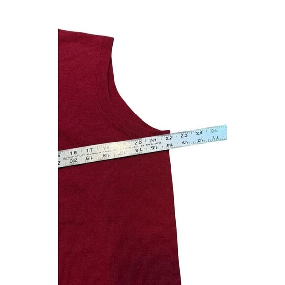 Pendleton Merino Wool Sweater Vest Men's Size Large Red V-Neck  Knit Top Preppy - Picture 5 of 6